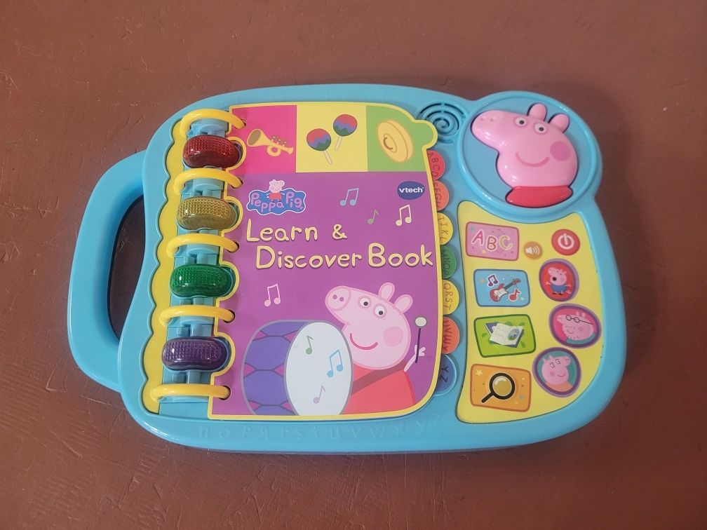 Vtech Peppa Pig Learn And Discover Book