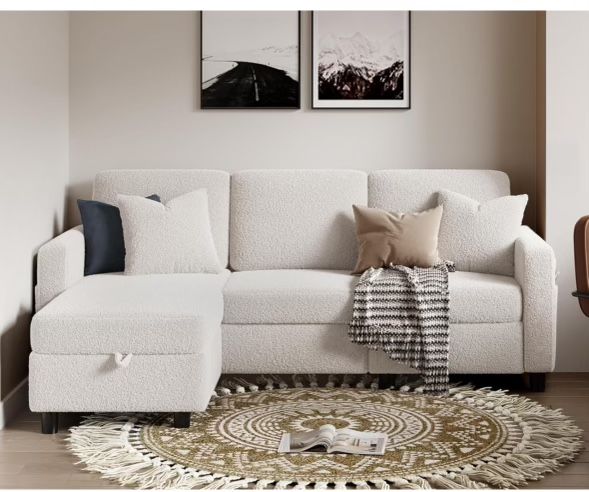 Teddy Cloth Couch Set 🛋️ 