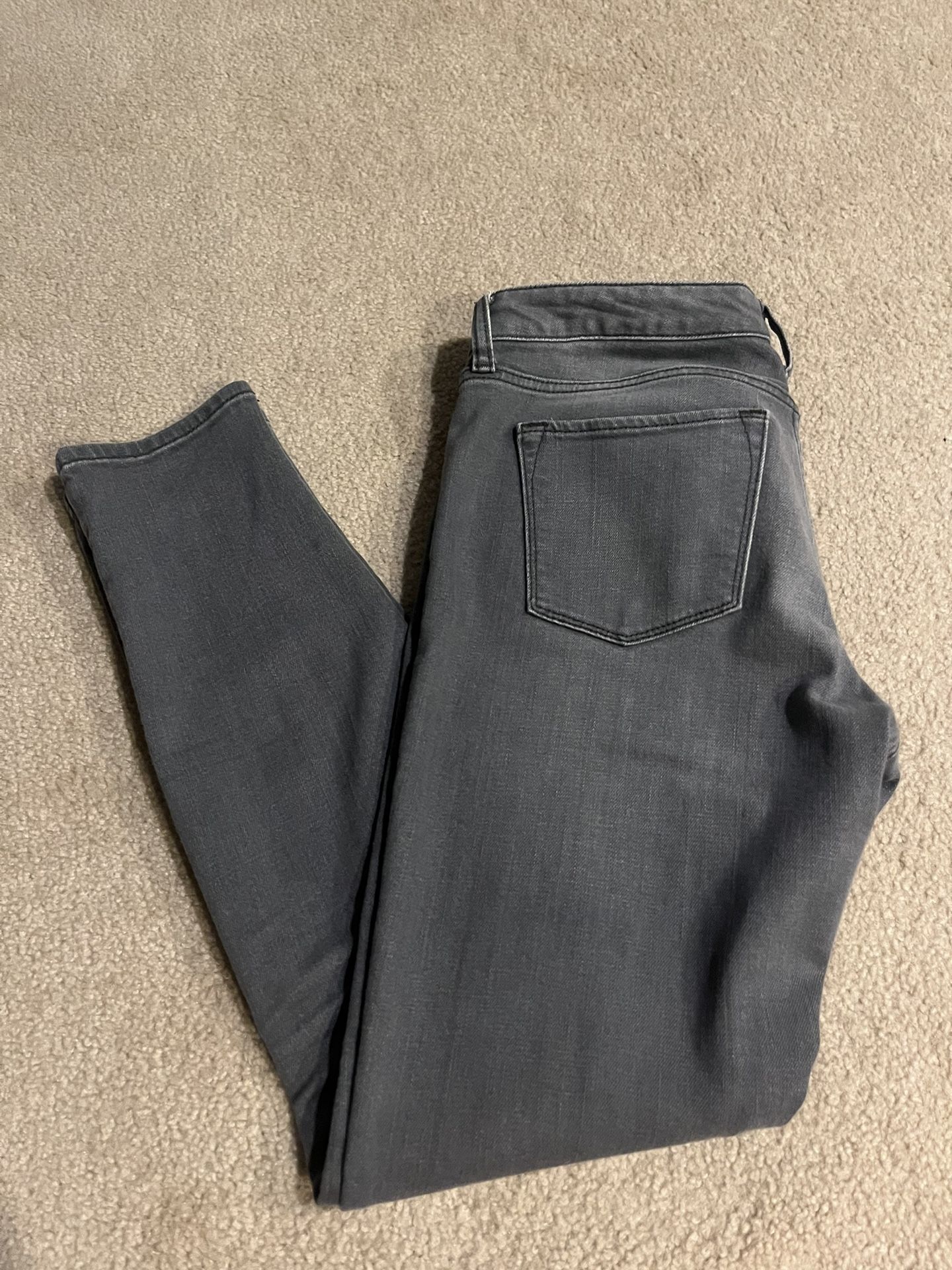 Banana Republic Skinny Fit Gray Jeans Stretchy 27/4