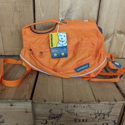 Ruffwear Approach Dog Backpack Orange L/XL Dual Saddlebag Hiking Gear Dog Pack NWT