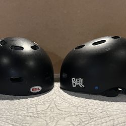 2 Bell - Adult Bicycle /Skateboard Helmets