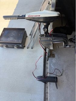 Min kota trolling motor works great