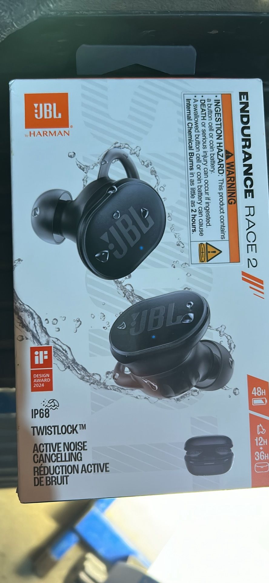JBL Endurance Race 2 Earbuds