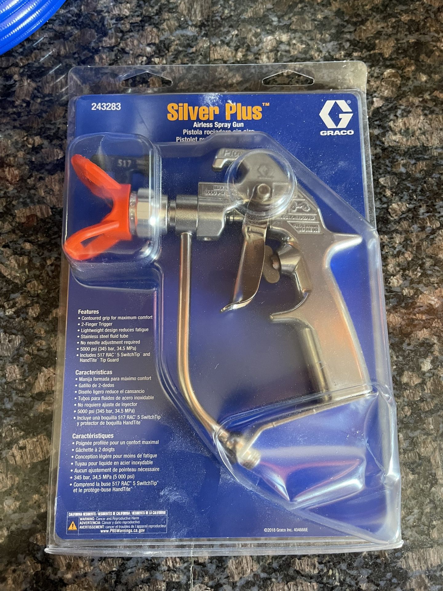 Silver Plus! Airless Spray Gun 