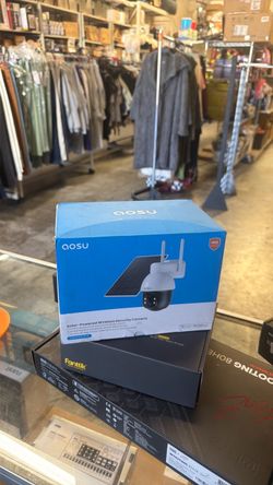 AOSU Solar-Powered Wireless Security Camera