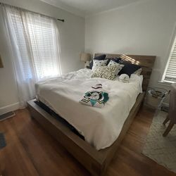 Queen Size Bed - Mattress, Box Spring, & Entire Frame