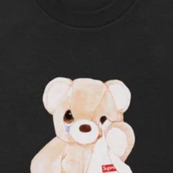 Supreme Bear Tee Size XXL Color Black 