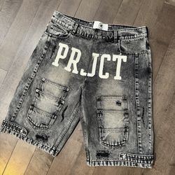 PRJCT capri shorts