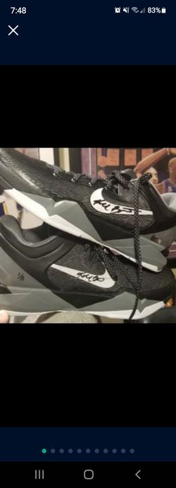 💛💜 Lakers Limited Edition MeMoRaBiLiA 1/8 Panini signed Shoes not UDA Upper Deck Jersey Lebron James MJ Jordan Basketball🐍🐍