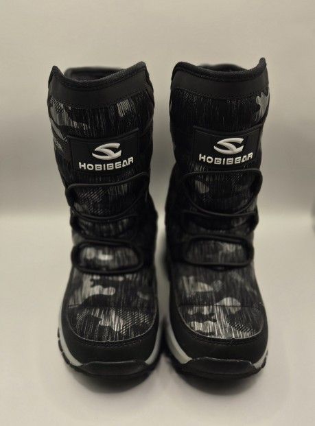 Hobibear Blk Snow Boots Sz 9.5Y