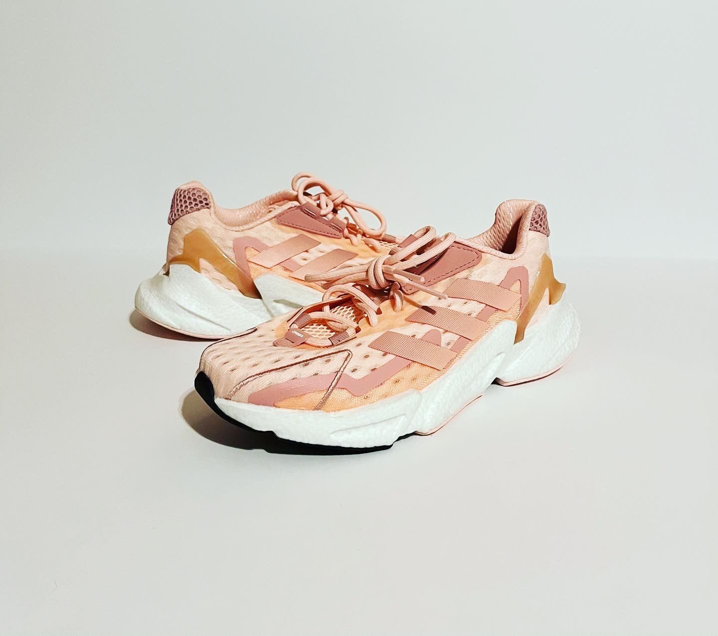 Adidas X9000L4 HEAT.RDY Shoes Clear Orange/Wonder Mauve Women’s Size 6.5