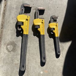 Workforce Pipe Wrench Set 18”,14”,10”