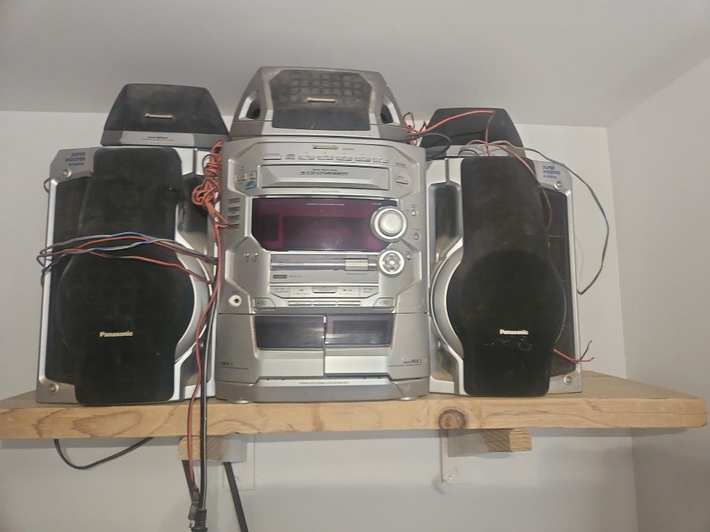 Stereo Sonido Muy Claro Trabaja Muy Bien Panasonic. Cassette Cd