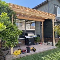 Pergolas/Patios Custom Made.