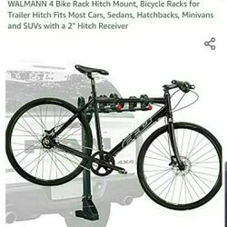 4 BIKE RACK HITCH MOUNT NEW IN BOX COMPLETE NOTHING WRONG WITH IT 