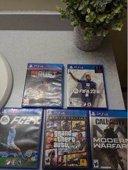Play Station 4 Game Discs