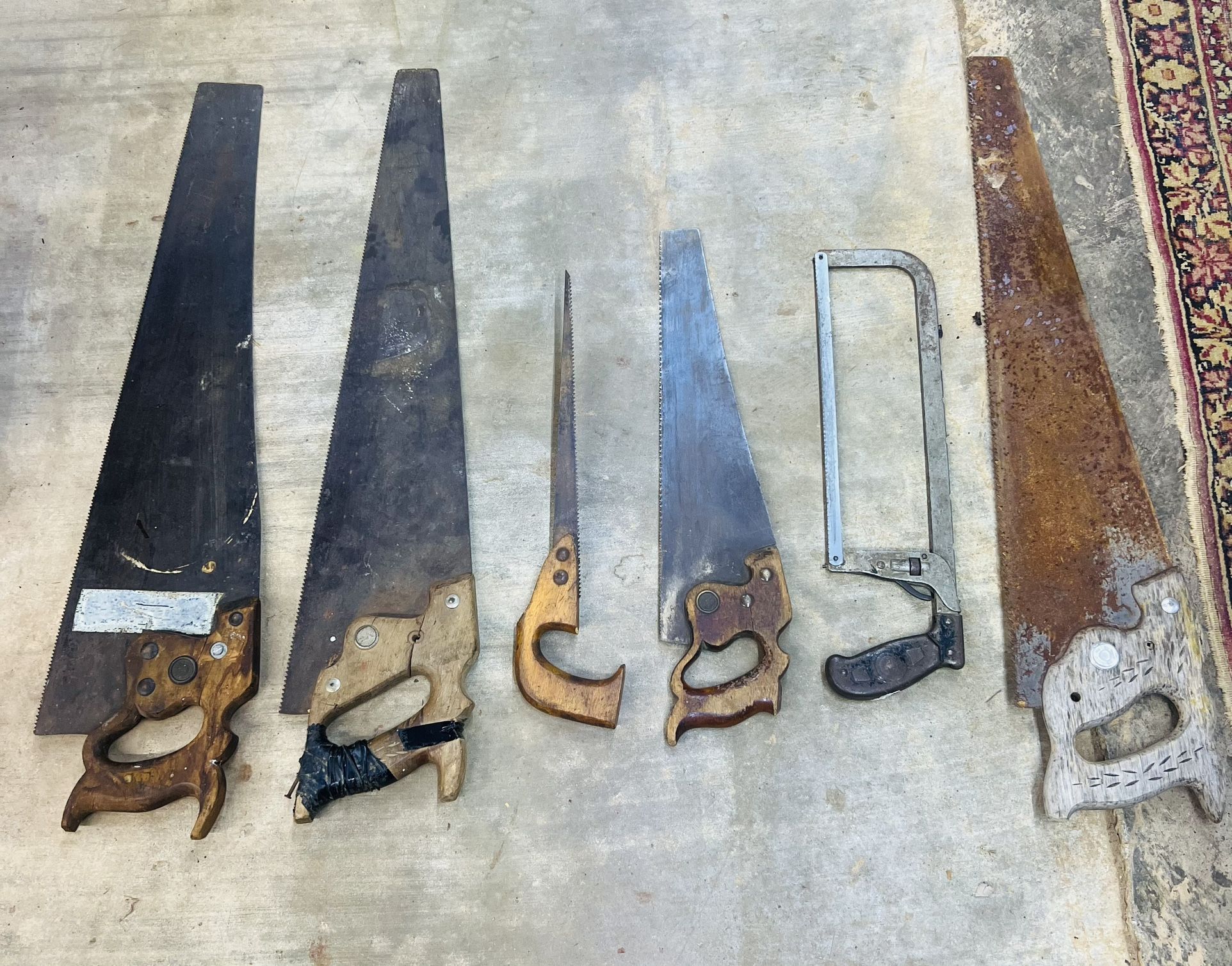 6 Vintage Saws