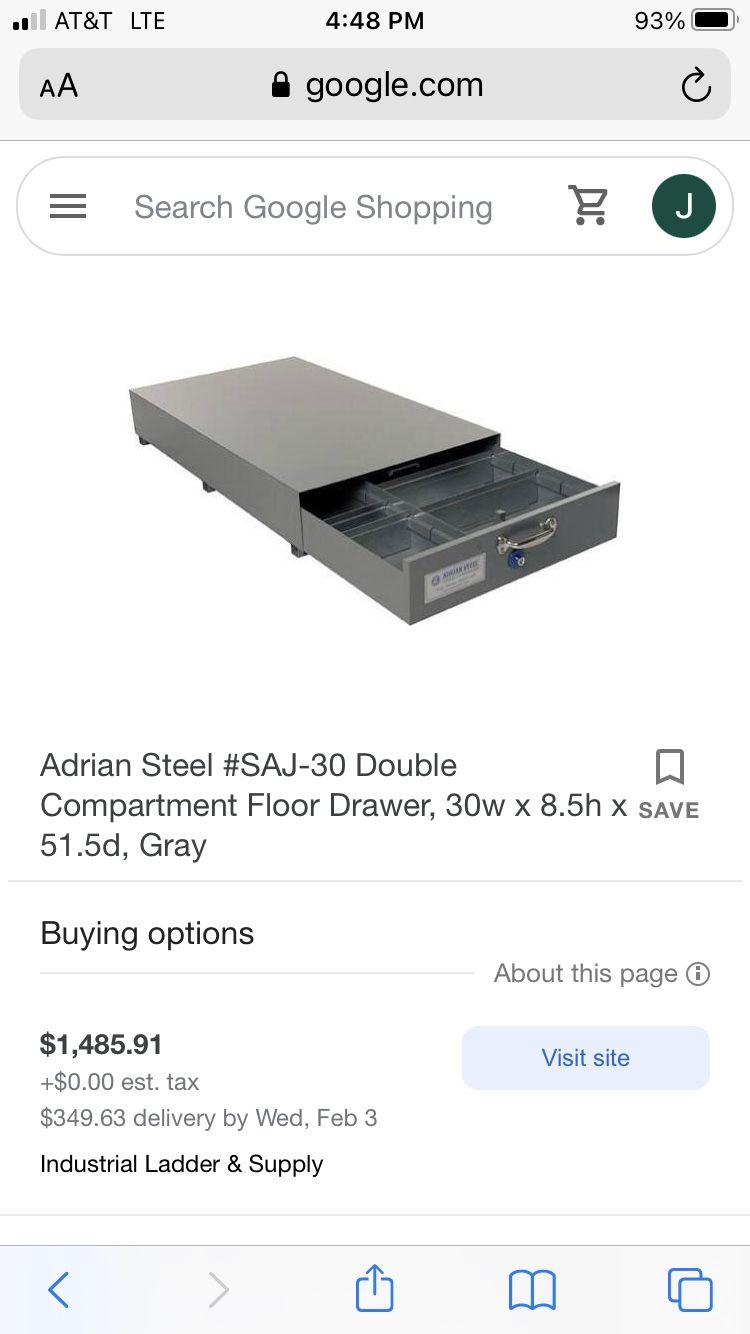 Truck/ Van Heavy Duity Locking Toolbox