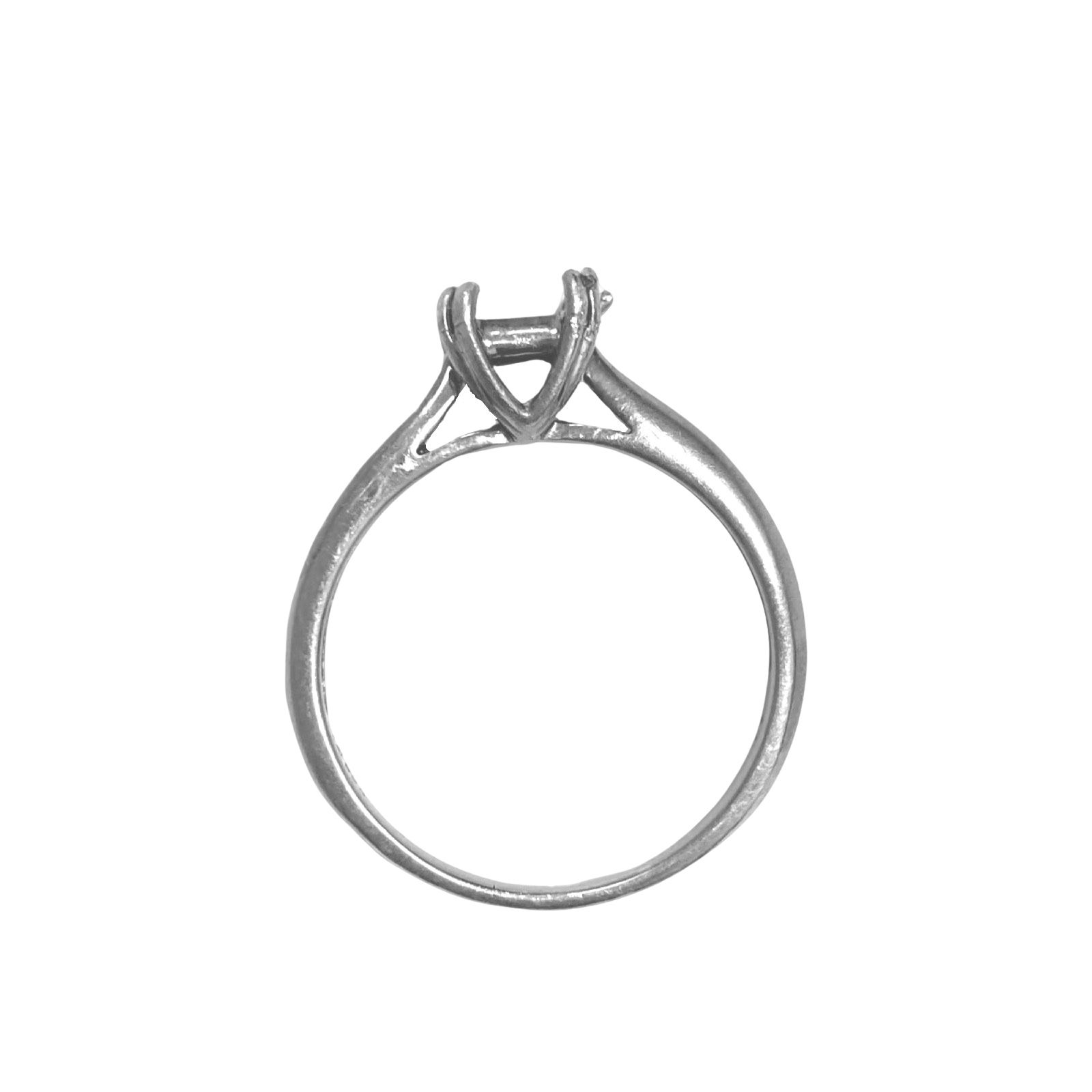 BLANK RING SETTING Solid 925 Sterling Silver (vintage/antique Silver COLOR) Ring Setting ONLY, Empty Blank Ring for Custom Made Ring Womens Jewelry 