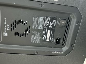 Powerful woofer 18”