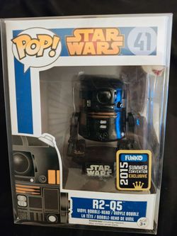 Funko Pop Star Wars R2-Q5 #41 2015 Summer Convention Exclusive