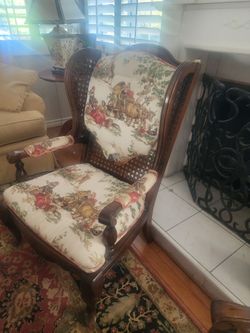 Wing back chairs