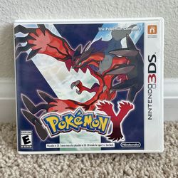 Pokémon Y Nintendo 3DS Game with Original Case