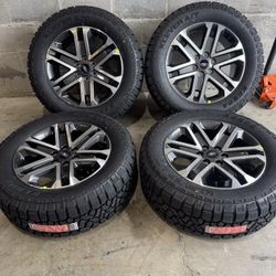 20” Inch Ford F150 Factory Oem Rims and Tires