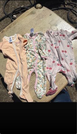 3  sleepers size 6 months