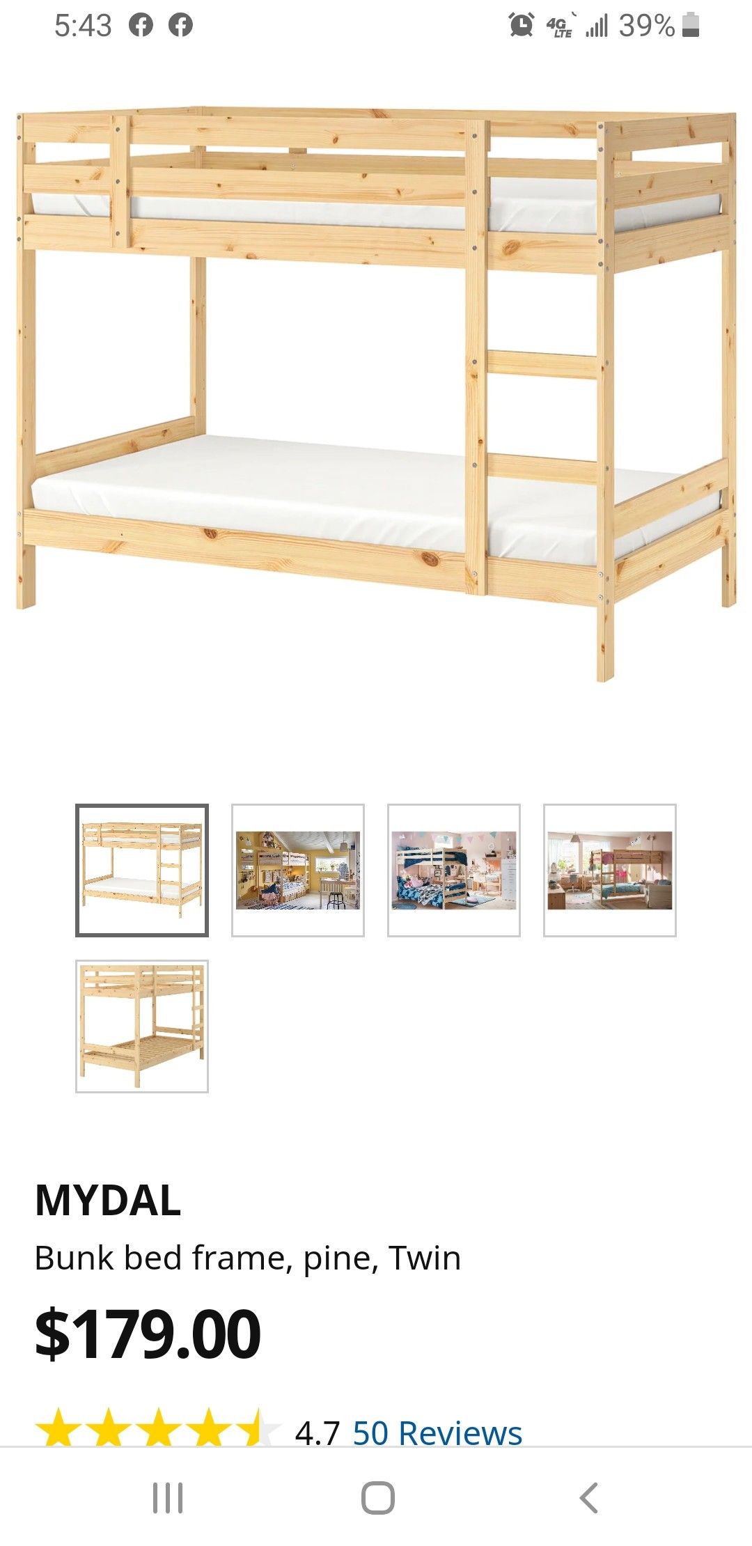 IKEA bunk bed