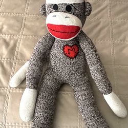 Sock Monkey Plush 