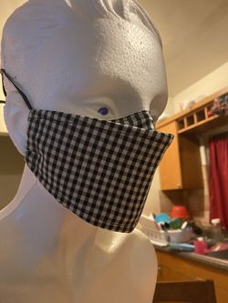 Face Mask 3D made home 100%cotton