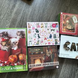 Cat Puzzle & Game Bundle