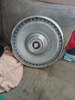 VINTAGE 15 Inch Buick LeSabre Wheel Covers (2)