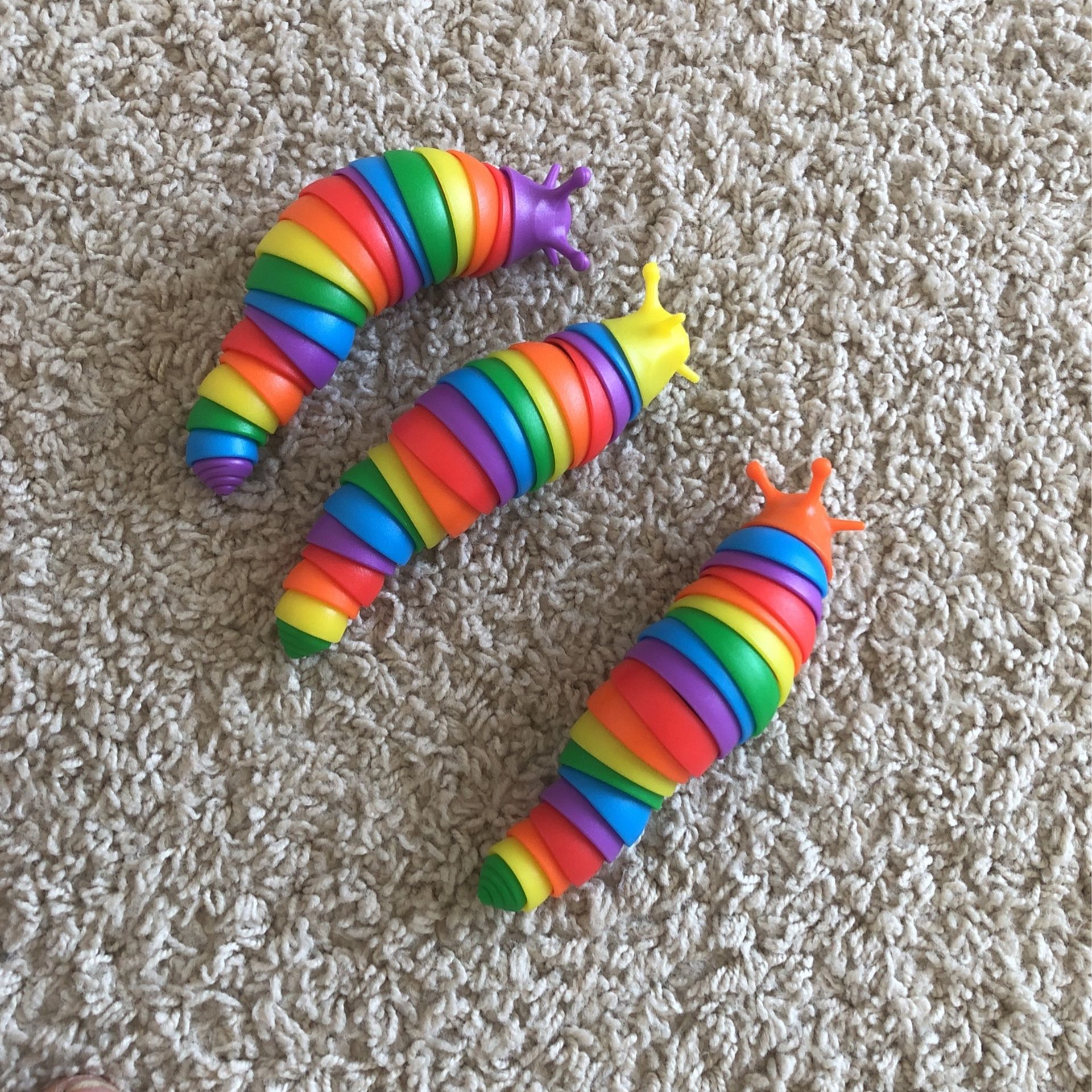 Slug fidget toys