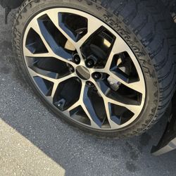 24 in Snowflake rims