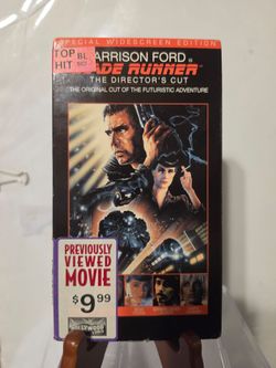 Blade Runner VHS vintage As is condition