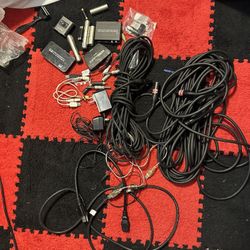2-50 xlr Dj cable and some 4k HDMI firm on price 