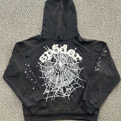 OG Web Sp5der Hoodie Medium