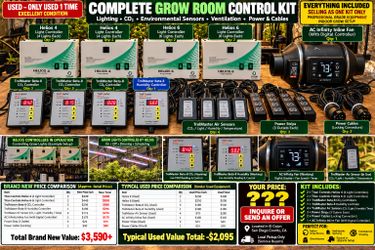 Complete Grow Room Control Kit – Used Once