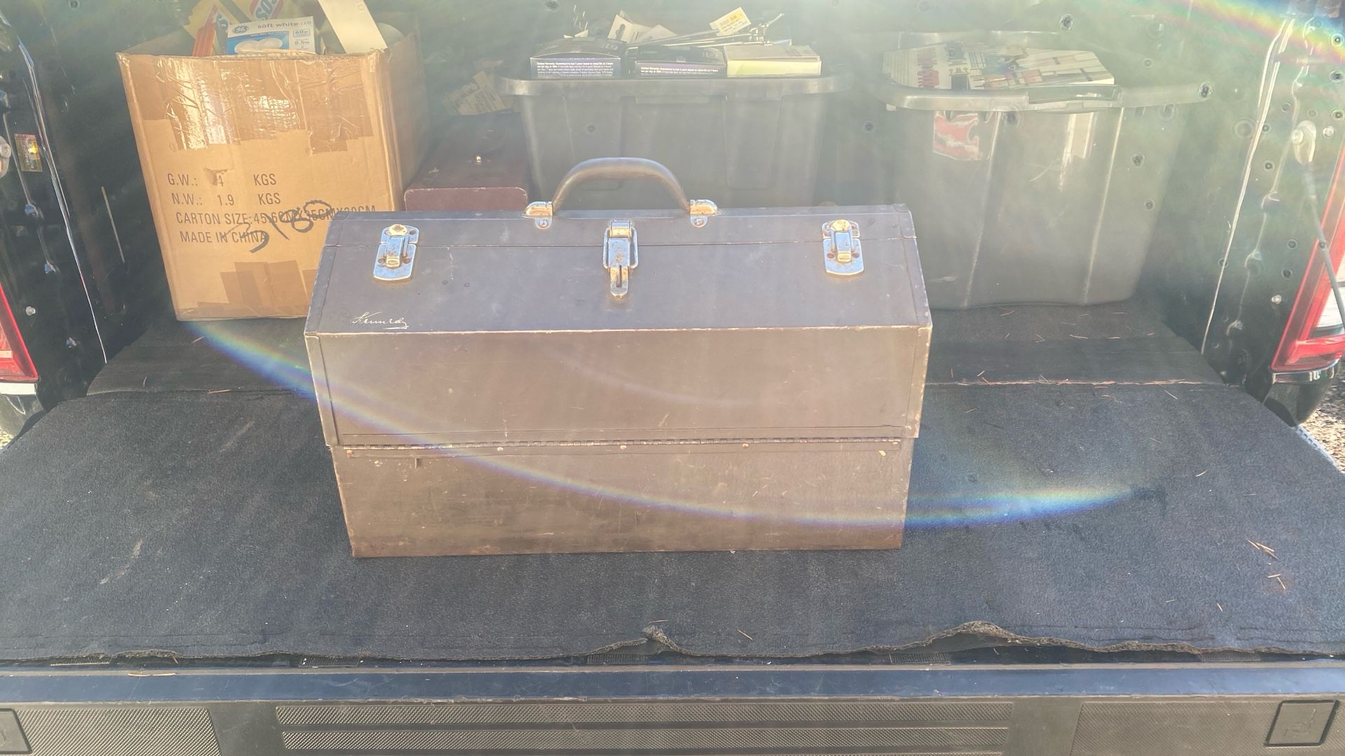 Vintage Kennedy Accordion Mechanics Tool Chest