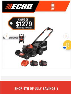 Echo 56v 21 in. 3in1 Lawnmower