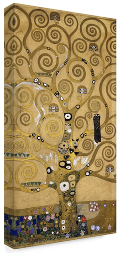 Canvas Tree of Life Klimt Size 47" x 24"