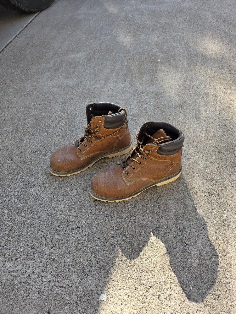 Coleman Work Boots Size 10.5 Men's US Steel Toe