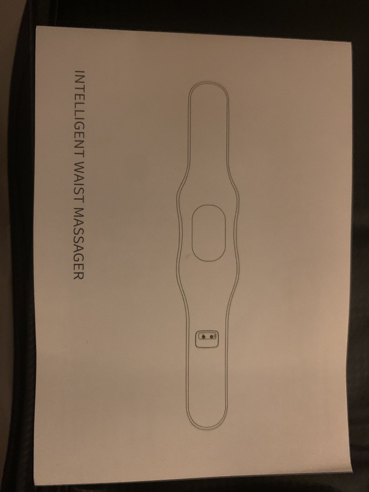 Intelligent vibration, heated waste, massager rechargeable