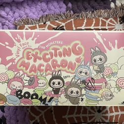 Labubu Exciting Macaron Pop Mart The Monsters Sealed Case