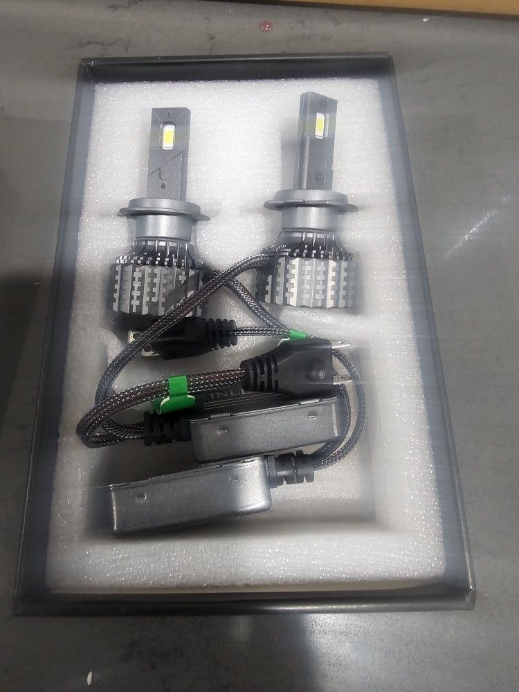 Bright H7 LED Lights 6000k Anti Flicker For Mercedes And BMW.