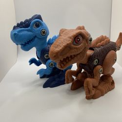 Take Apart Dinosaur Set Of 2