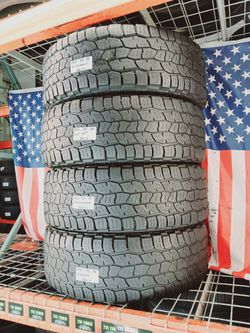 ✔️ Set of 4 Used Tires LT295/70R18 COOPER DISCOVERER AT3 ALL TERRAIN 295/70R18 OFF-ROAD TRUCK JEEP 295 70 18