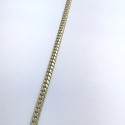 New 14K Solid Gold Miami Cuban Bracelet 